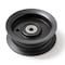 Terre Products Toro 106-2175 Exmark 106-2175 Flat Idler Pulley - 3.25'' Flat Dia. - 3/8'' Bore - Steel 31325100D - alternate 5